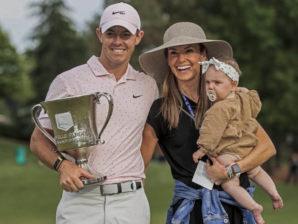Erica and Rory are one of golf's most famous couplesCredit: Reuters