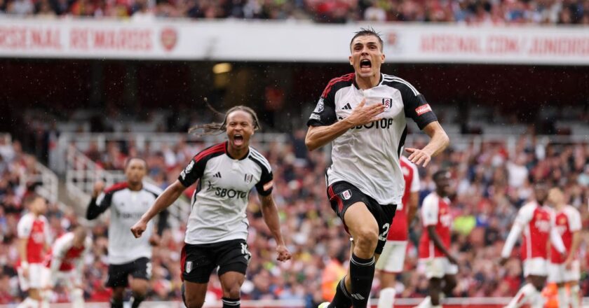 Arsenal Settle for First Draw of the Season in 2-2 Against 10-Man Fulham